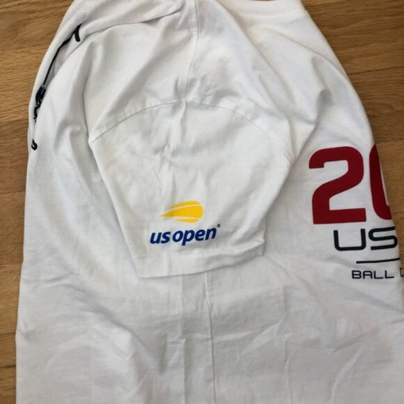Polo 2022 US Open Ball Crew Tryouts Tee Shirt Size Small - Picture 3 of 5